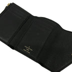 Louis Vuitton Trifold Wallet Monogram Empreinte Portefeuille Victorine Noir — view 3