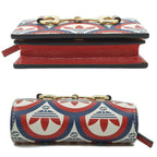 Gucci Horsebit Adidas Shoulder Wallet Coin Case Card Red Blue White Gold — view 3