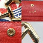 Gucci Horsebit Adidas Shoulder Wallet Coin Case Card Red Blue White Gold — view 7