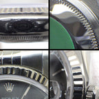 Rolex Watch Datejust P Number Black Dial Date 18k White Gold SS Automatic — view 7