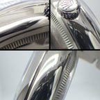 Rolex Watch Oyster Perpetual Roulett Sunray Calf Dial SS Automatic Winding — view 6