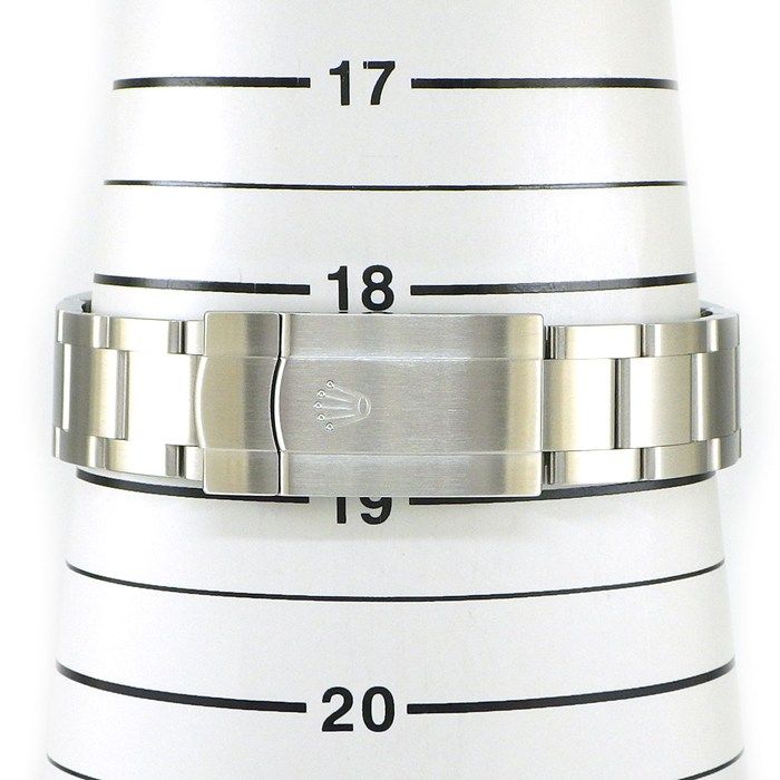 Rolex Watch Oyster Perpetual Roulett Sunray Calf Dial SS Automatic Winding — view 9