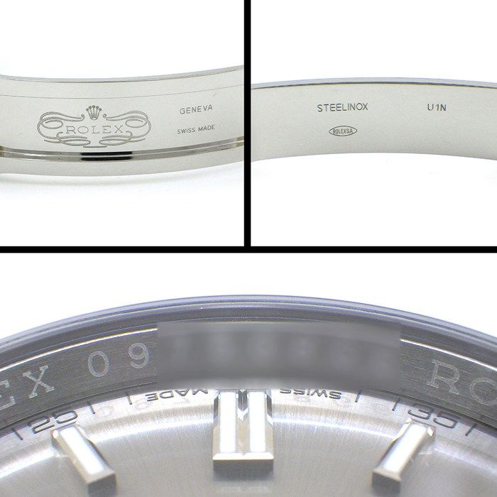 Rolex Watch Oyster Perpetual Roulett Sunray Calf Dial SS Automatic Winding — view 4