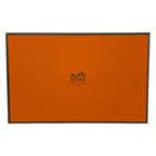 Hermes Wallet Bearn Orange Silver — view 6