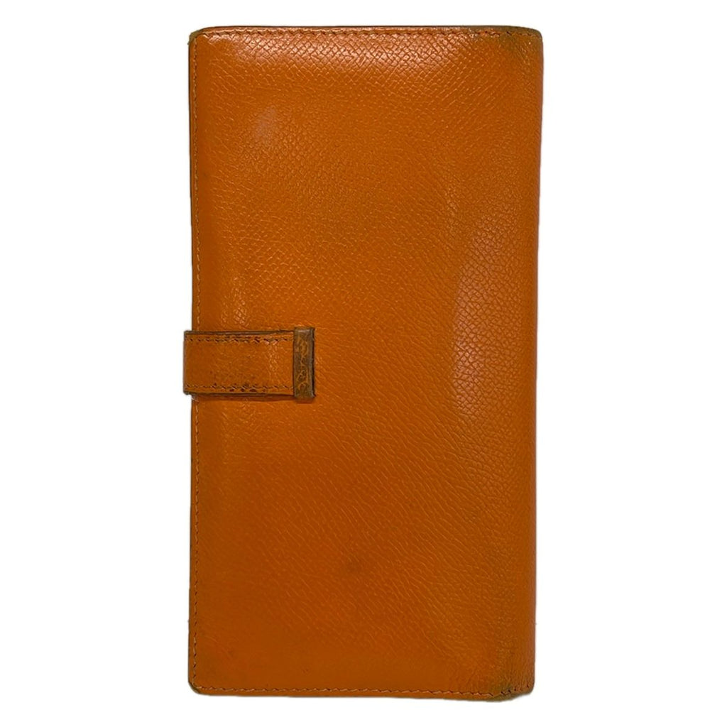Hermes Wallet Bearn Orange Silver — view 2