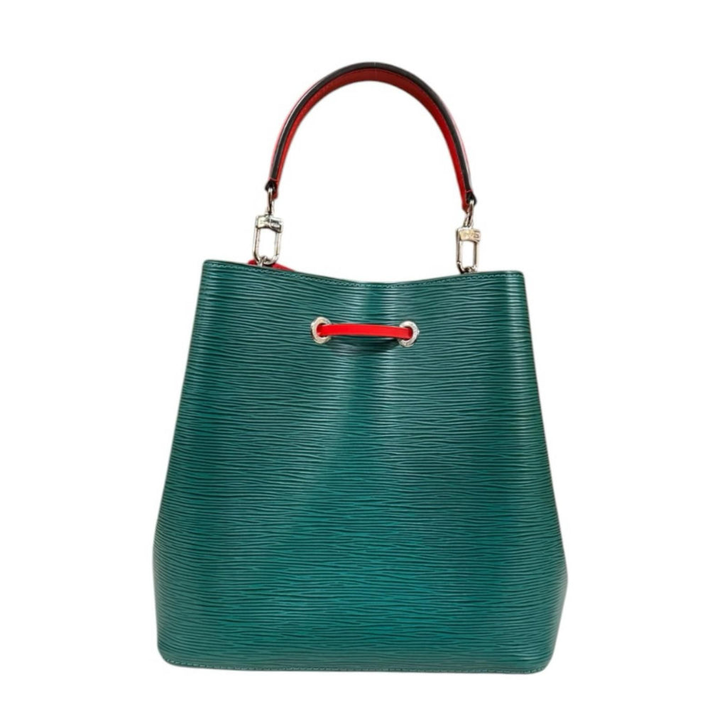 Louis Vuitton Neo Noe Tricolor Epi Shoulder Bag Blue — view 4