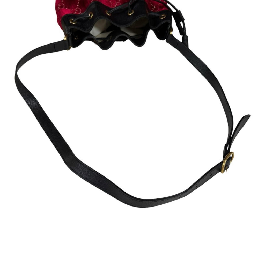 Gucci GG Velvet Shoulder Bag — view 9