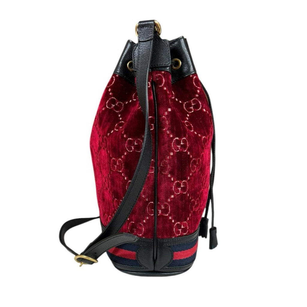 Gucci GG Velvet Shoulder Bag — view 4
