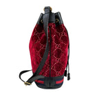 Gucci GG Velvet Shoulder Bag — view 4