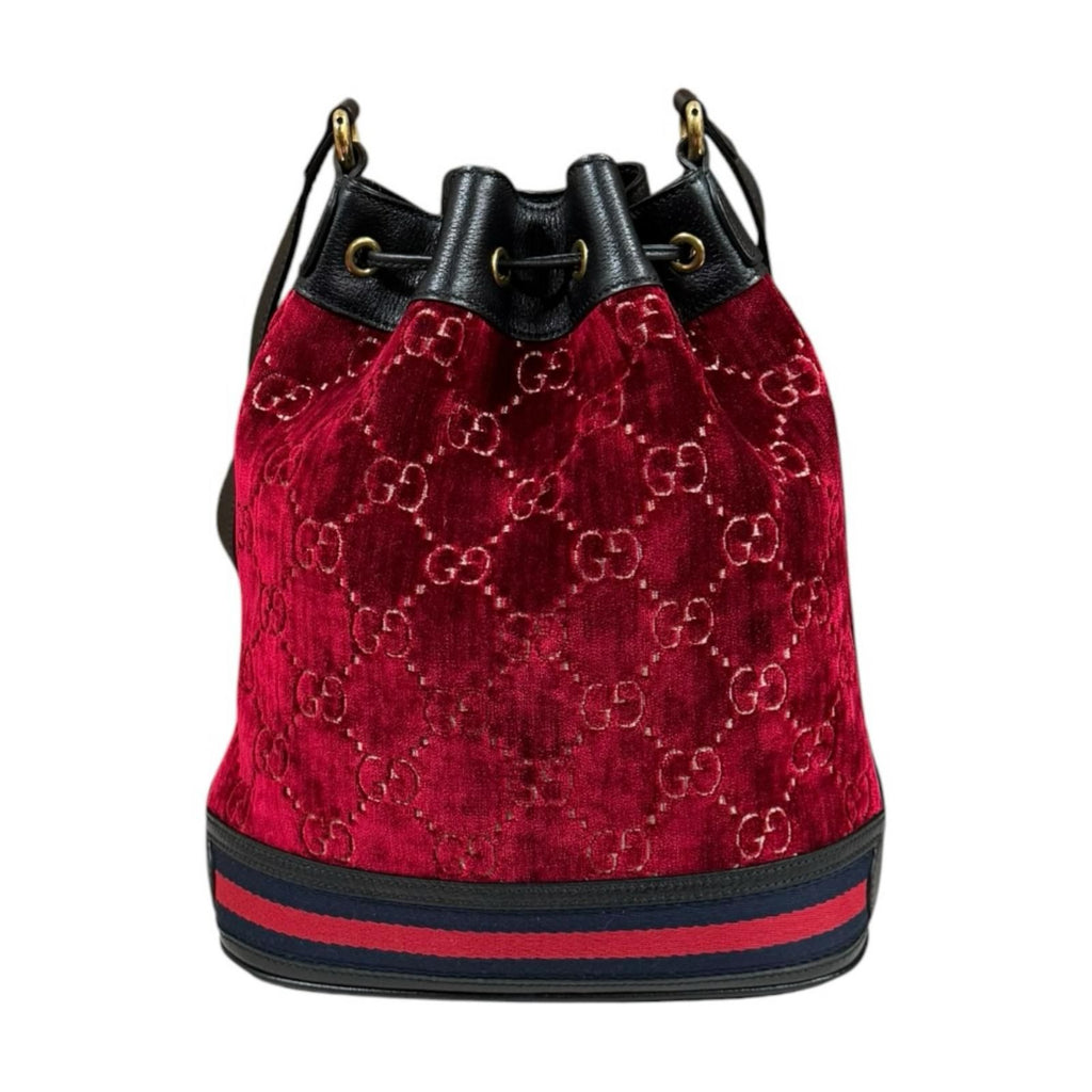 Gucci GG Velvet Shoulder Bag — view 3