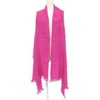 Hermes Etoile Nouvelle Liberte Cashmere Silk Oversized Shawl Pink Scarf — view 2