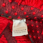 Louis Vuitton Scarf Logo Mania Wool/silk Ruby — view 8
