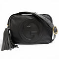 Gucci Blanc Di Smo-l Fringe Tassel Leather Shoulder Bag Black – Highly Recommend