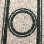 Hermes Cashmere Band de Repos Scarf / Shawl Green Gray UK — view 7