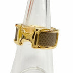 Hermes Ring Olympe PM Vo Madame Etoupe Gold Box Large Highly Recommended — view 3