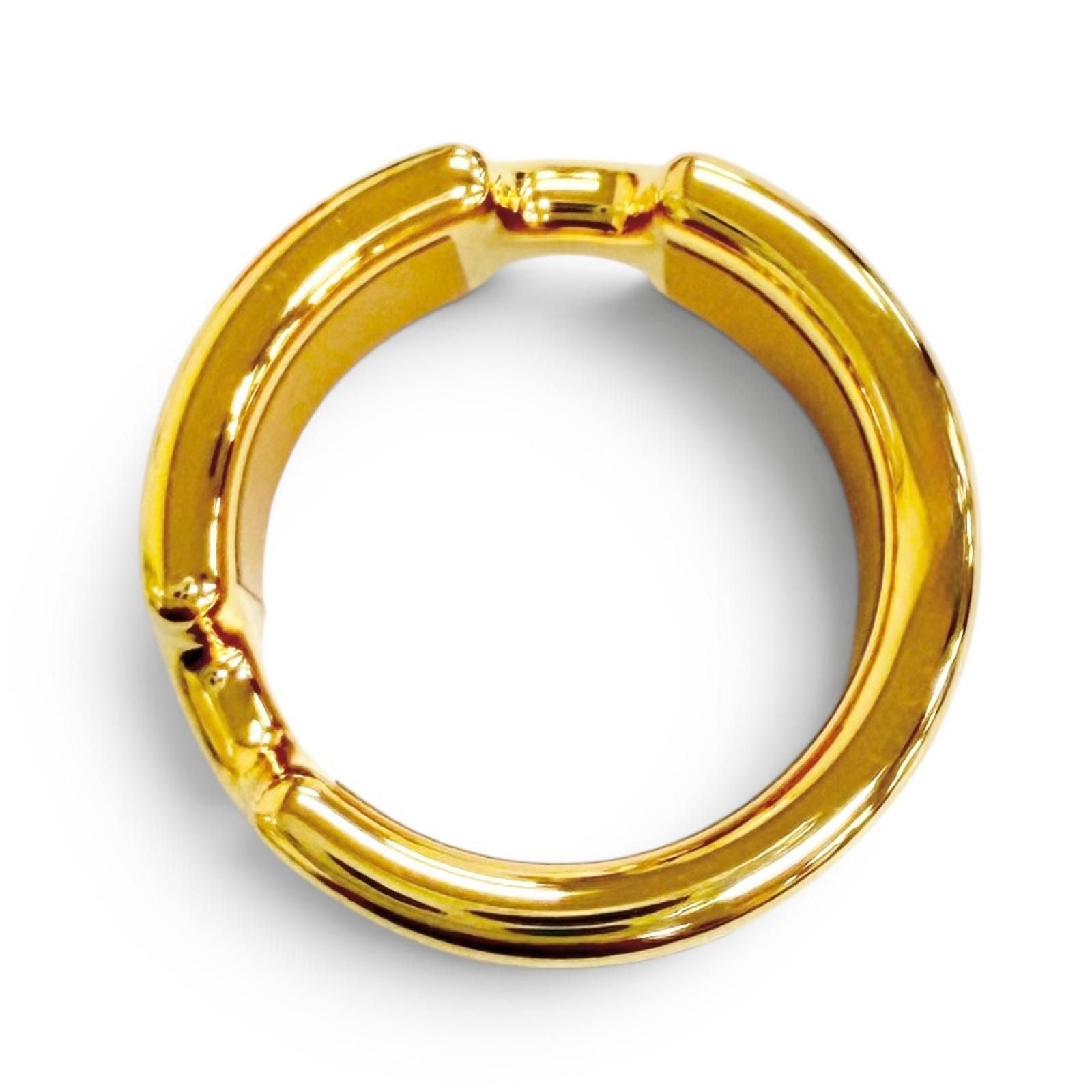 Hermes Ring Olympe PM Vo Madame Etoupe Gold Box Large Highly Recommended — view 7
