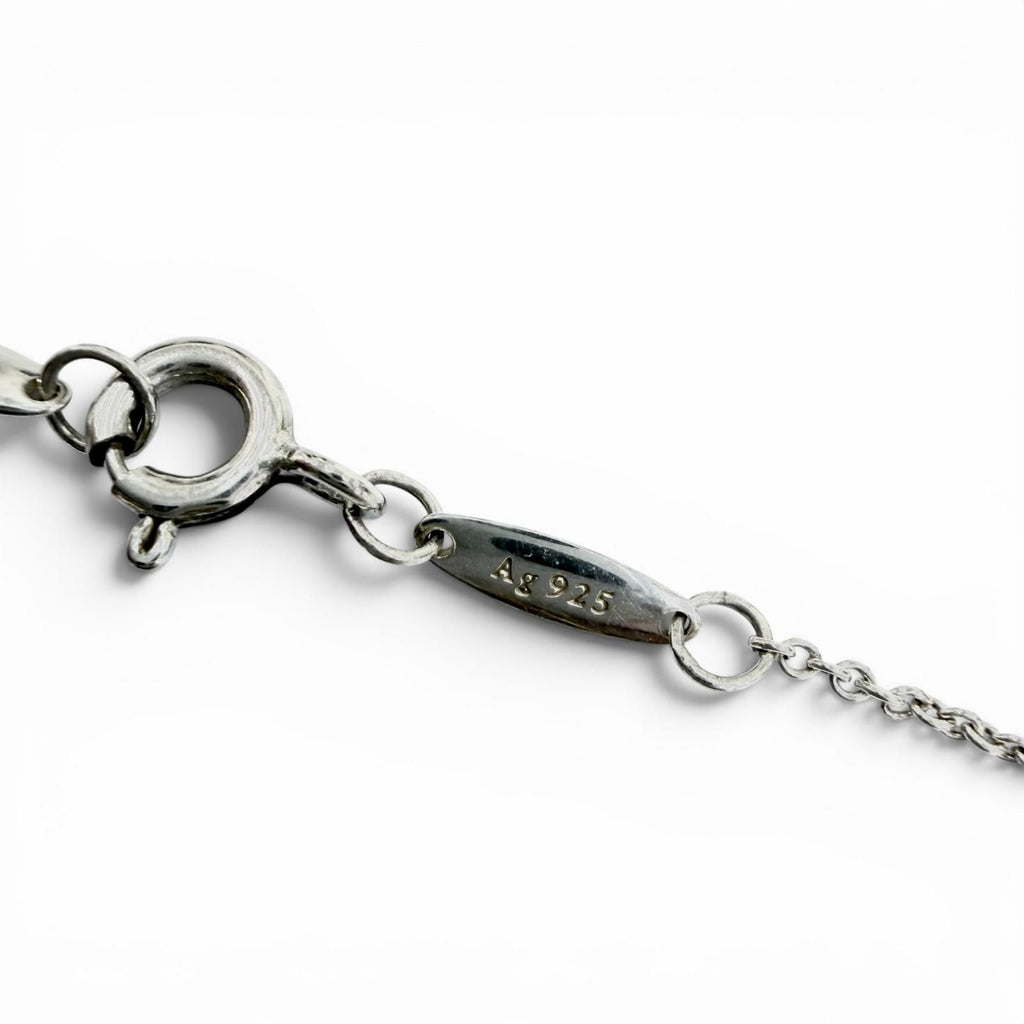 Tiffany & Co Elsa Peretti Color by the Yard Tanzanite Pendant Silver — view 7