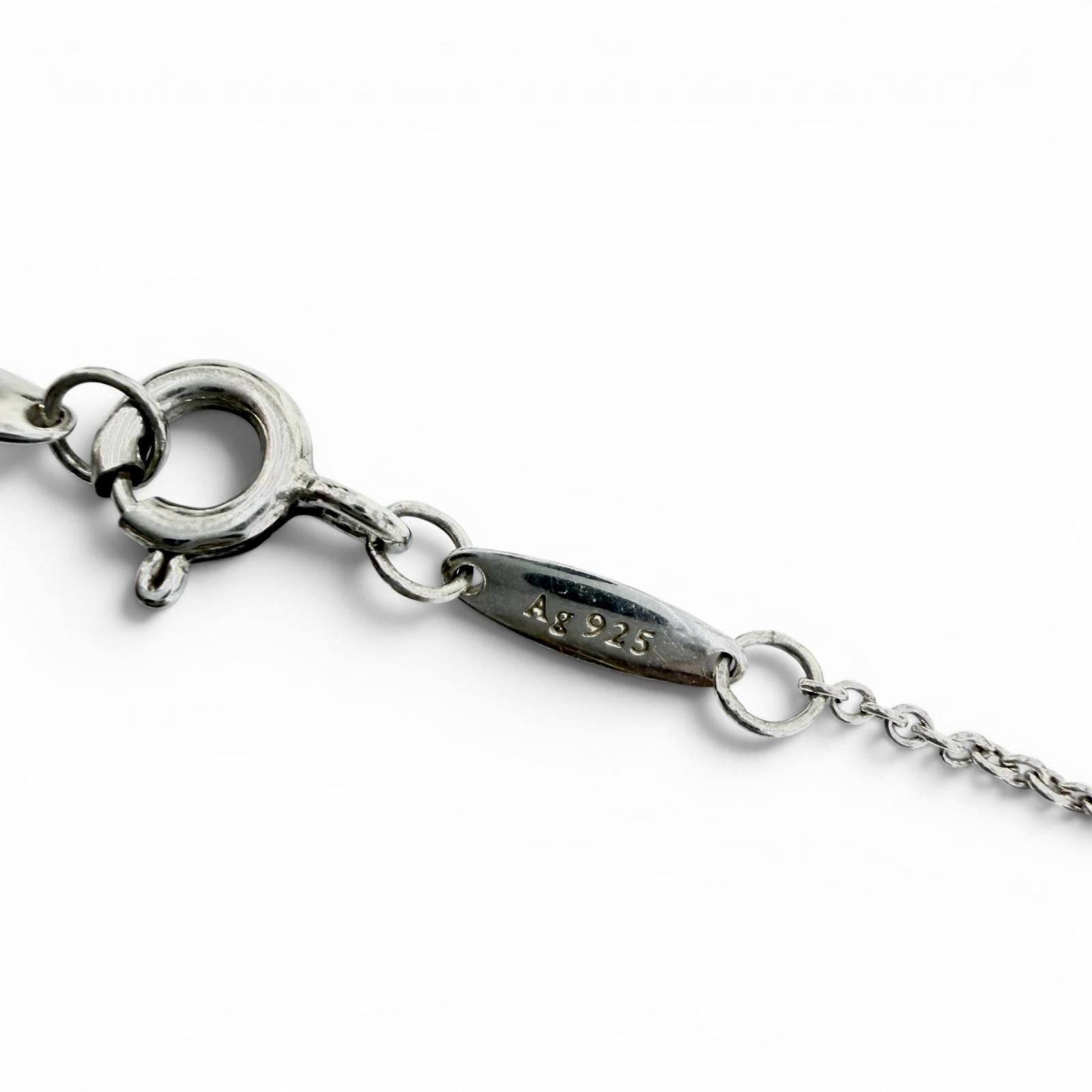 Tiffany & Co Elsa Peretti Color by the Yard Tanzanite Pendant Silver — view 7
