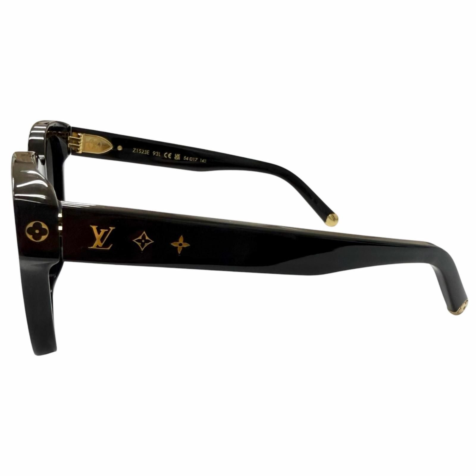 Louis Vuitton Sunglasses My Monogram Square Eyewear Black Gold 54 — view 4