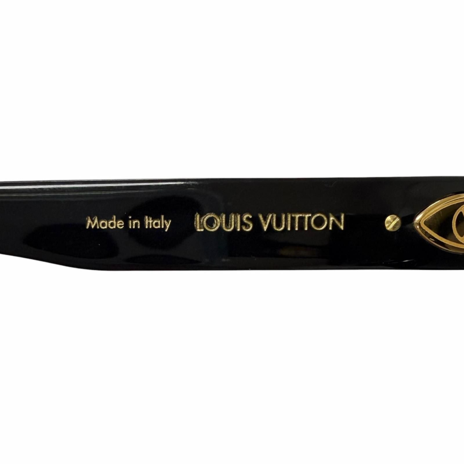 Louis Vuitton Sunglasses My Monogram Square Eyewear Black Gold 54 — view 9