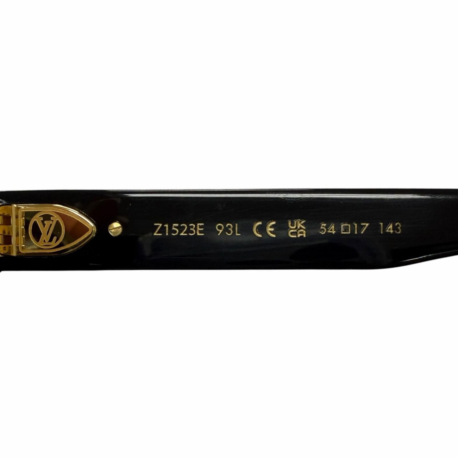 Louis Vuitton Sunglasses My Monogram Square Eyewear Black Gold 54 — view 8