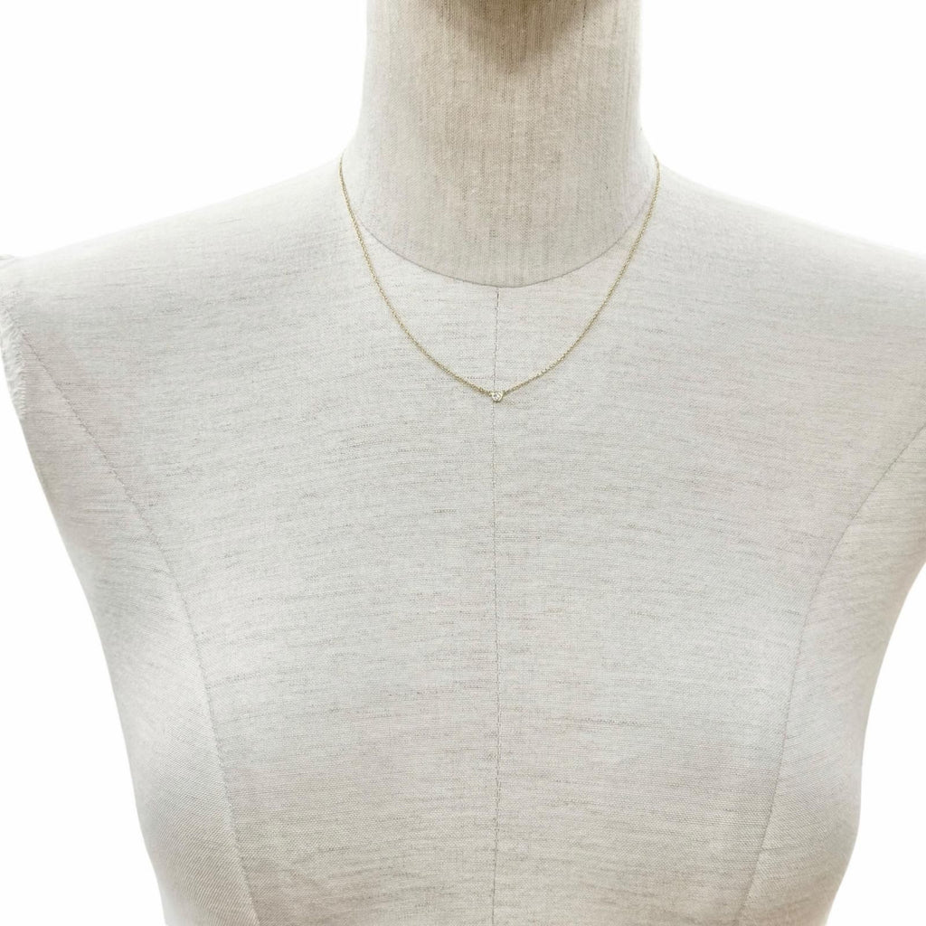 Tiffany & Co by the Yard Elsa Peretti 750 Diamond Diameter 3.4 Necklace Yellow — view 5