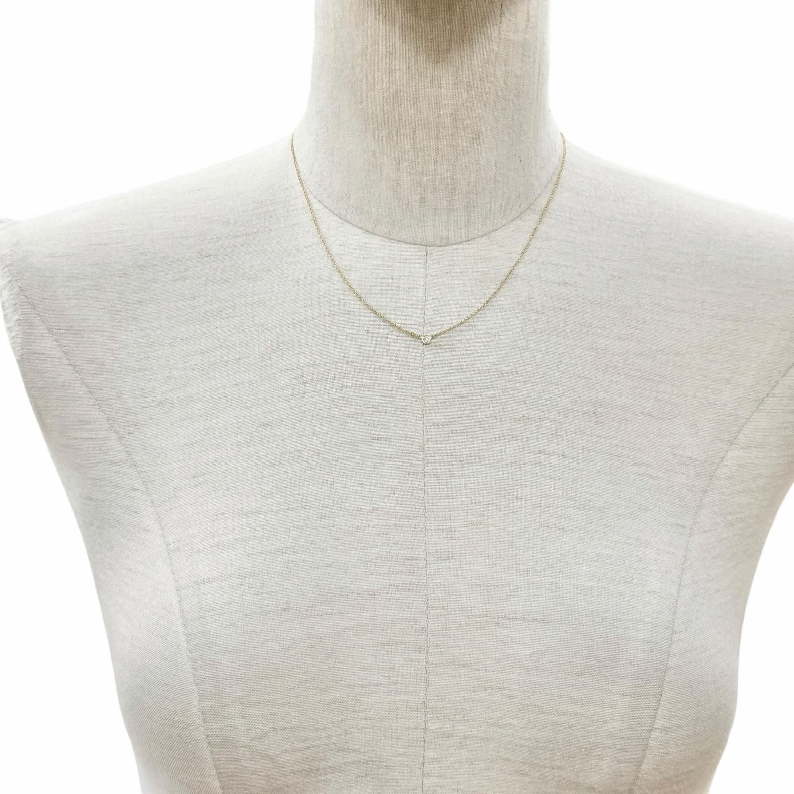 Tiffany & Co by the Yard Elsa Peretti 750 Diamond Diameter 3.4 Necklace Yellow — view 5