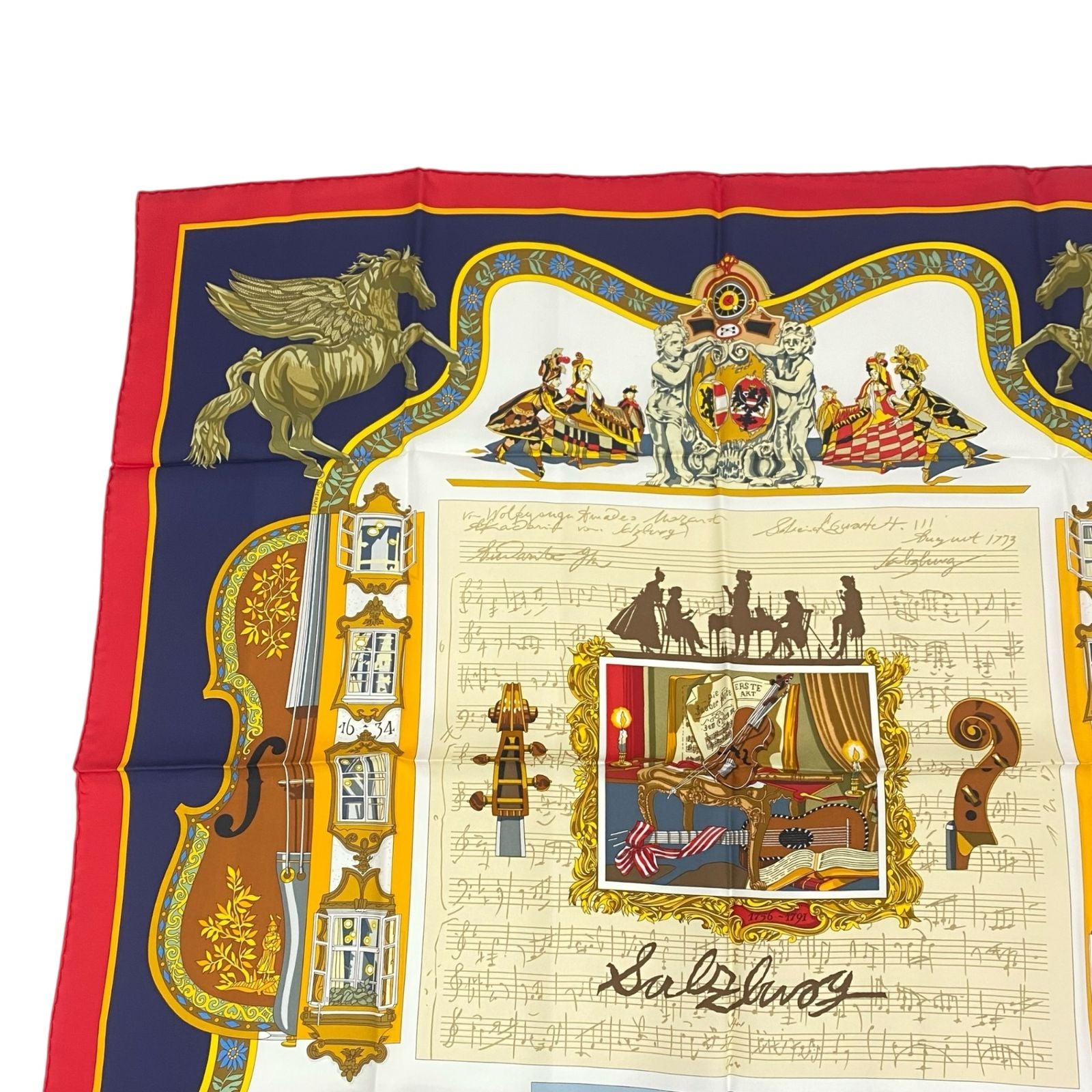 Hermes Carre 90 in Salzburg Scarf Silk — view 2