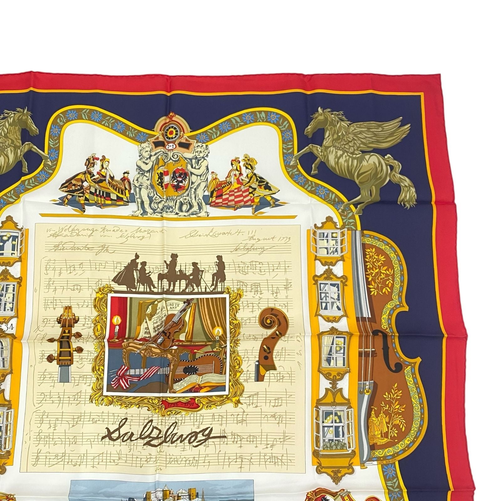 Hermes Carre 90 in Salzburg Scarf Silk — view 3