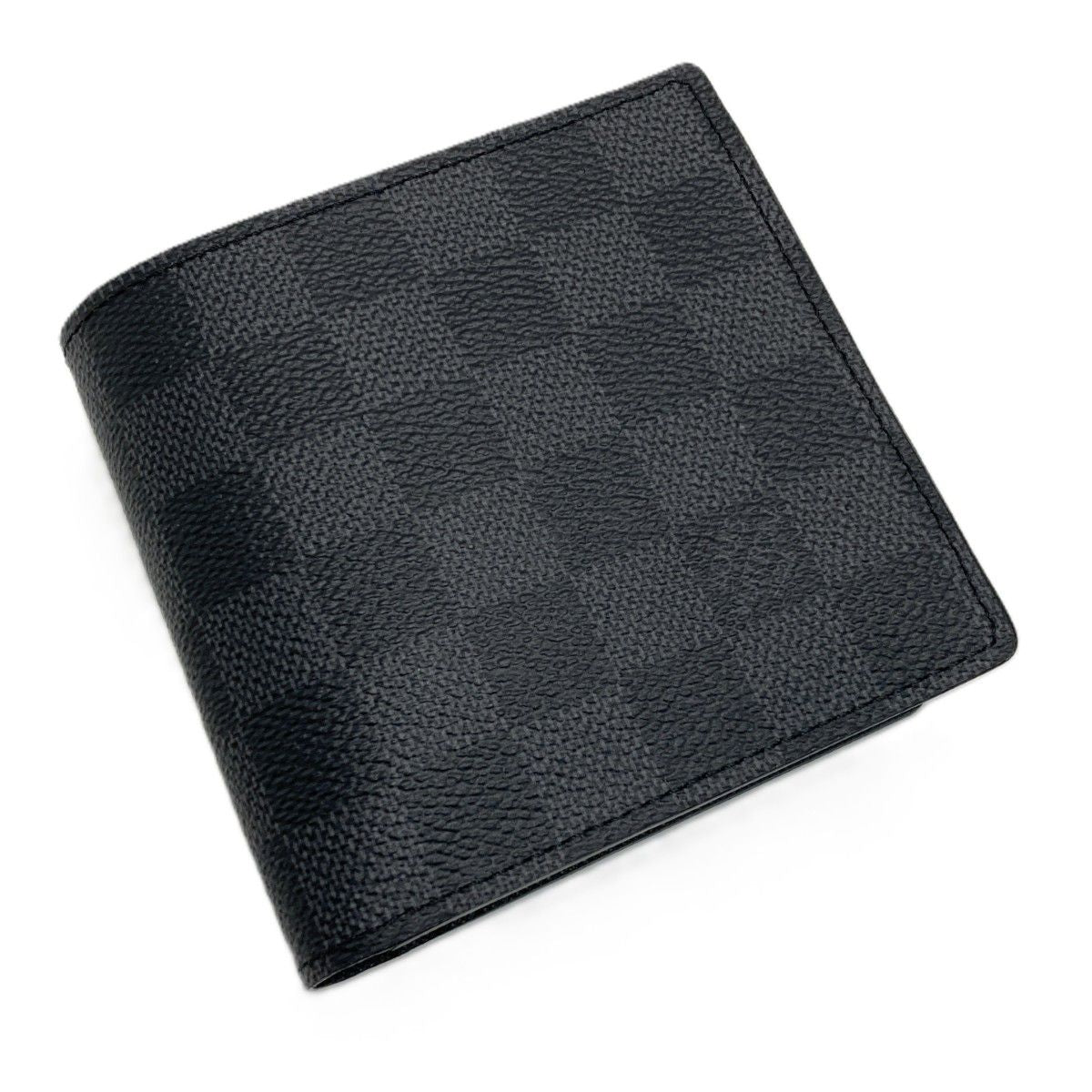 Louis Vuitton Damier Cobalt Portefeuille Marco Bifold Wallet Fabric