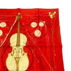 Hermes Scarf Silk Carre 90 Music Played by Spheres la Musique Des — view 3