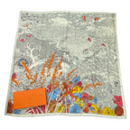 Hermes Scarf Shawl Cashmere Silk Carre 140 Large Retour a la Nature Multicolor