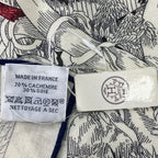 Hermes Scarf Shawl Cashmere Silk Carre 140 Large Retour a la Nature Multicolor — view 9