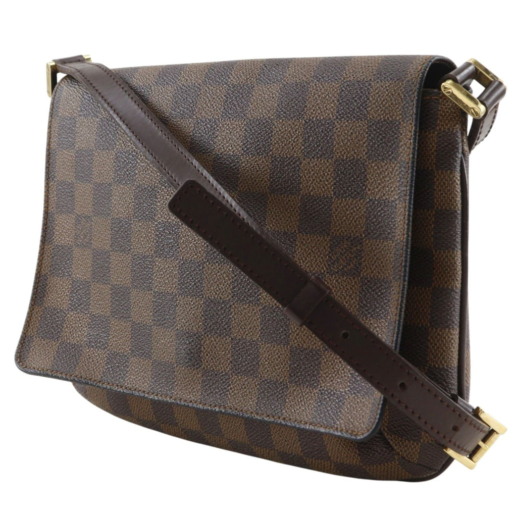 Louis Vuitton Musette Tango Long Shoulder Bag Damier Canvas Brown — view 2