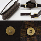 Louis Vuitton Musette Tango Long Shoulder Bag Damier Canvas Brown — view 9