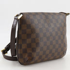 Louis Vuitton Musette Tango Long Shoulder Bag Damier Canvas Brown — view 3