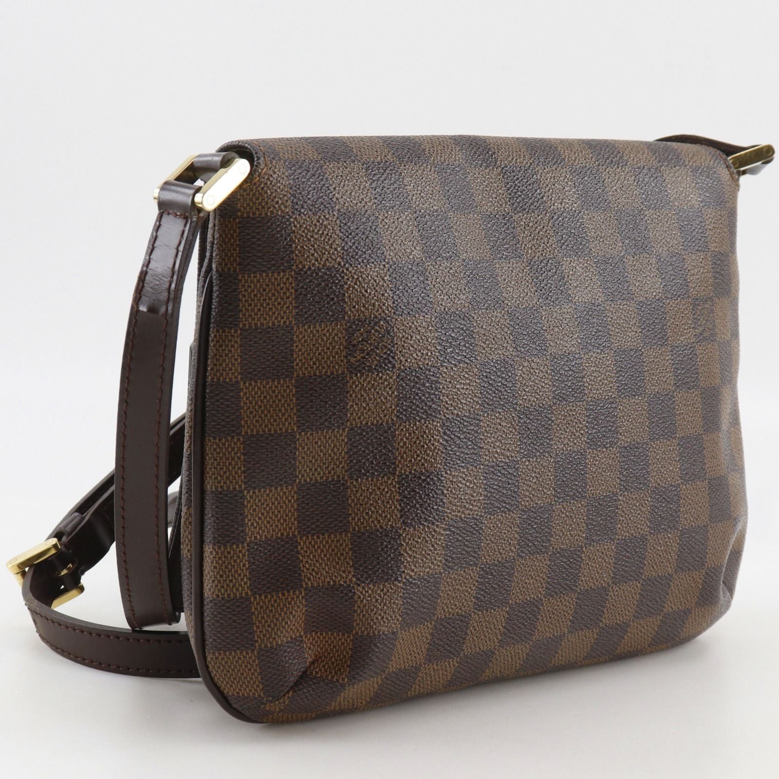 Louis Vuitton Musette Tango Long Shoulder Bag Damier Canvas Brown — view 3