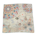 Hermes Carre 90 Scarf Silk Flower Offering Offrandes Dun Jour Multicolor