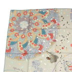 Hermes Carre 90 Scarf Silk Flower Offering Offrandes Dun Jour Multicolor — view 2