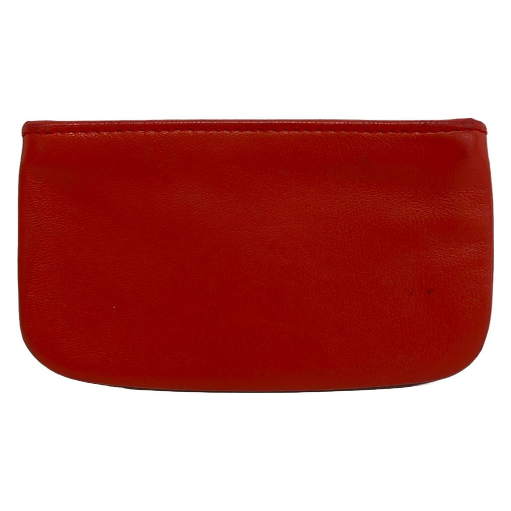 Loewe Coin Case Red Embossed Leather — view 2