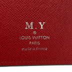 Louis Vuitton Wallet Taiga Portefeuille Brazza Blue Marine Leather Cowhide — view 5