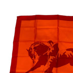 Hermes Scarf Silk Zingaro Tokyo Orange — view 2