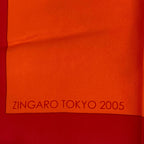 Hermes Scarf Silk Zingaro Tokyo Orange — view 6