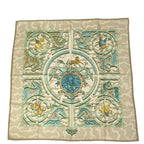 Hermes Carre 90 Silk 100% Scarf Peintre du Cheval Horse Painter Blawan