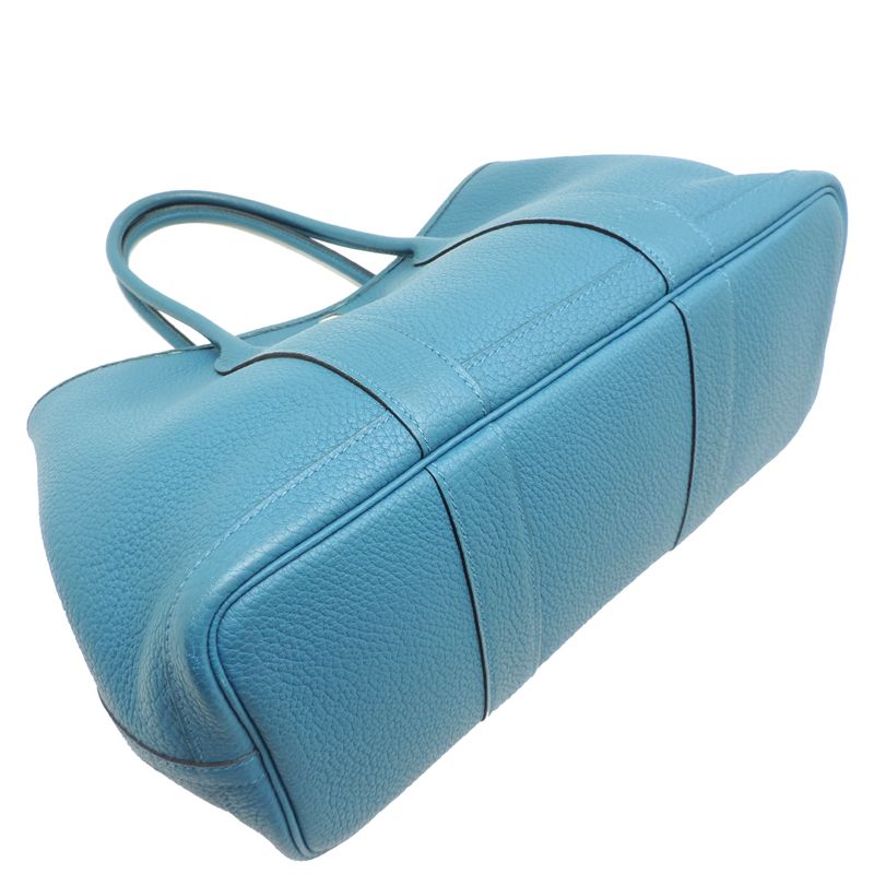Hermes Tote Blue — view 3