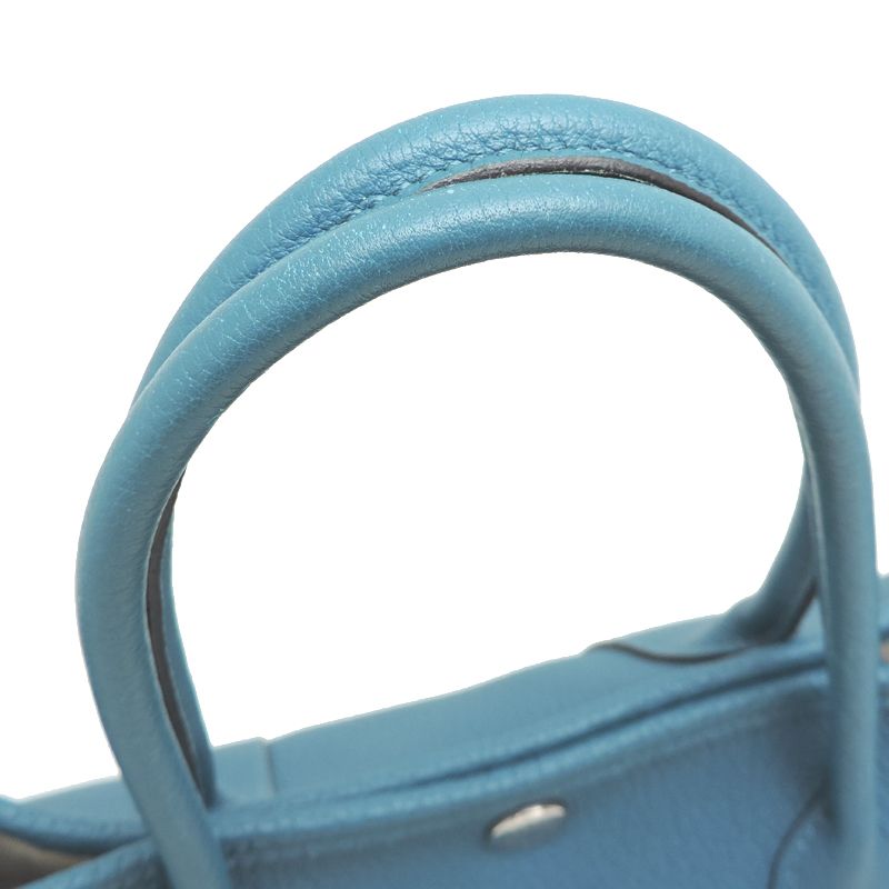 Hermes Tote Blue — view 5