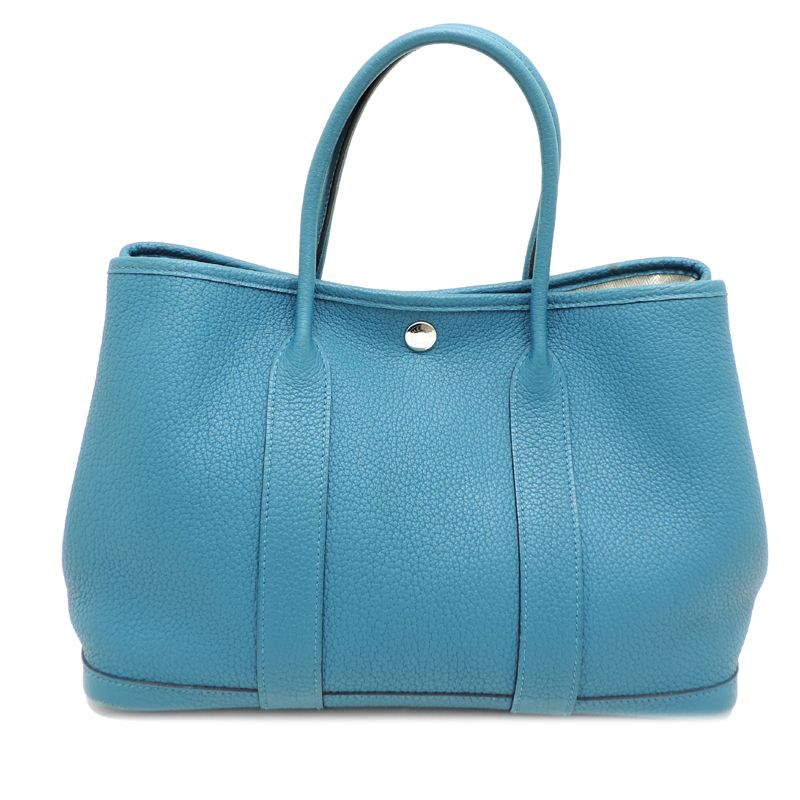 Hermes Tote Blue — view 2