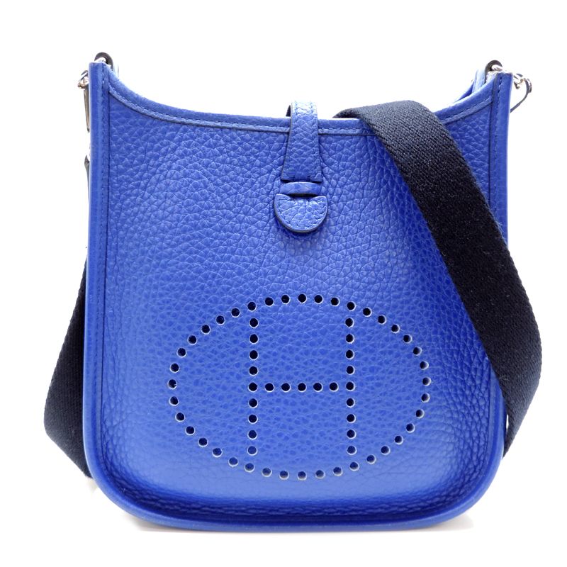 Hermes Shoulder Bag Blue