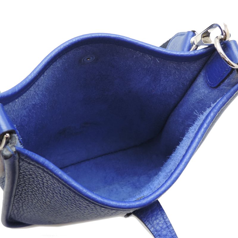 Hermes Shoulder Bag Blue — view 6