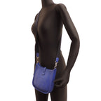 Hermes Shoulder Bag Blue — view 8